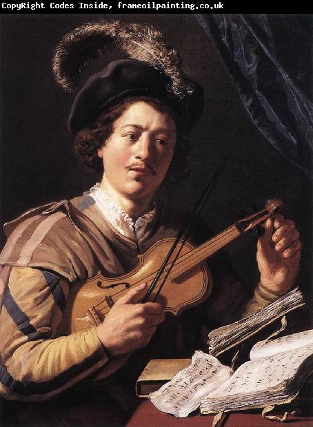 LIEVENS, Jan The Violin Player sg